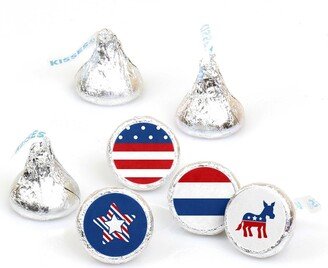 Big Dot Of Happiness Election (D) Political Party Round Sticker Favors Labels Fit Round Candy 108 Ct