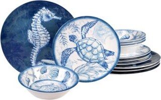 Oceanic Melamine Dinnerware