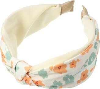 Unique Bargains Women's Wide Floral Knot No Slip Fashion Headbands 2.36