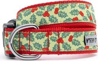 The Worthy Dog Holly Adjustable Dog Collar - Green - XS