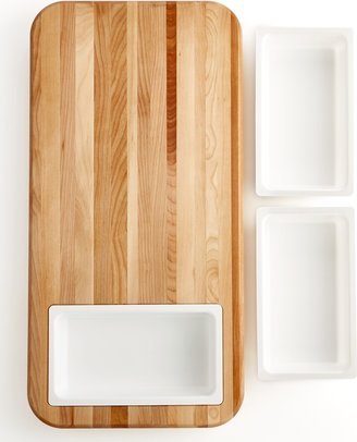 Cutting Board with Tray