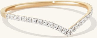 Pave Diamond Wishbone Ring