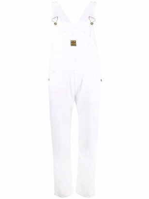 Washington Dee Cee Logo-Patch Denim Dungarees-AA