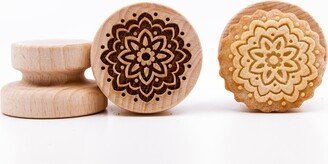 No. 073 Wooden Stamp Deeply Engraved Mosaic, Morocco, Christmas Gift, Toys, Stamp, Baking Gift, Mandala, Kaleidoscope