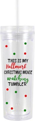 This Is My Hallmark Christmas Movie Watching Tumbler