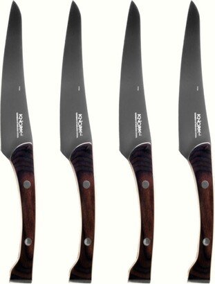 4Â PieceÂ Pakkawood Utility/Steak Knife Set