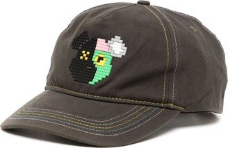 2 Face Bear cotton baseball cap