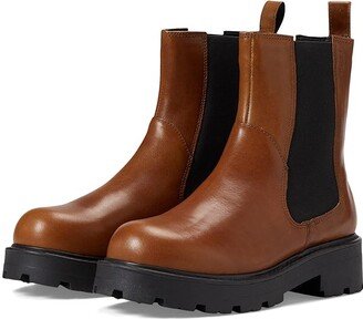 Cosmo 2.0 Leather Chelsea Boot (Cognac) Women's Shoes