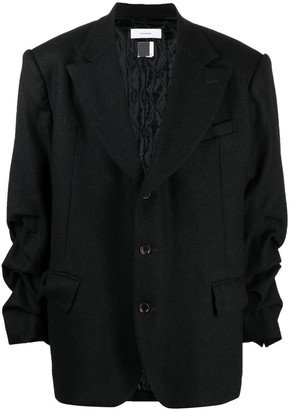 Oversized Single-Breasted Blazer