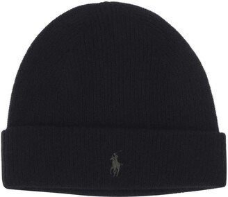 Polo Pony Embroidered Knitted Beanie