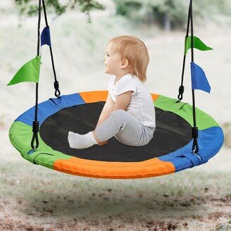 661lb Saucer Tree 2-Person Outdoor Swing for Kids