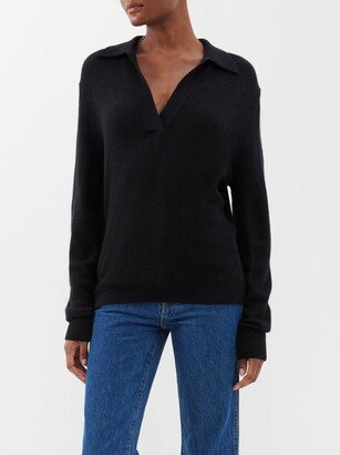 V-neck Cashmere-blend Sweater