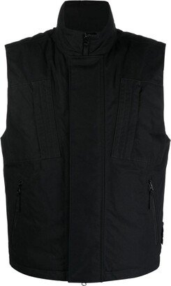 Ghost Compass-badge cotton gilet