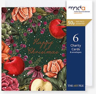 Selfridges Edit Fruit and Flowers Christmas Cards Pack of six