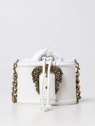 bag in synthetic leather with Baroque buckle