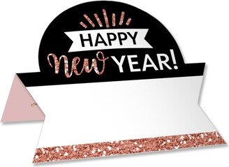 Big Dot Of Happiness Rose Gold Happy New Year Nye Party Buffet Table Setting Name Place Cards 24 Ct