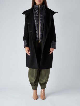 Cappotto Luxury Wool E Nylon Coat