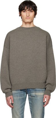 Gray Wool Crewneck