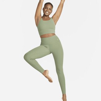 Women's Zenvy Gentle-Support High-Waisted Full-Length Leggings in Green