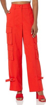 Romeo Hunte x Women's Flame Red Cargo Pant