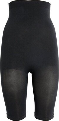 Seamless Sculpt High-Waist Above-The-Knee Shorts-AA