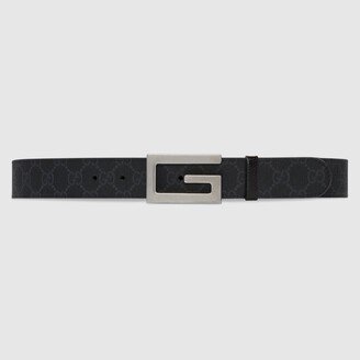 Reversible belt with Square G buckle-AC