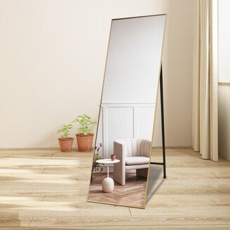 Full Length Aluminum Frame Large Floor Mirror - 22