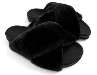 Mini-Cloud Slipper In Black