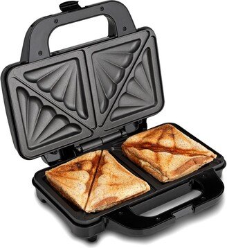 Sensio Home Sandwich Toaster Toastie Maker Deep Fill Non Stick Silver