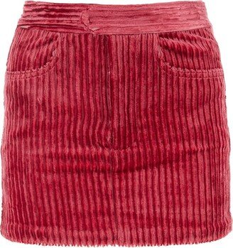 Damia Corduroy Mini Skirt