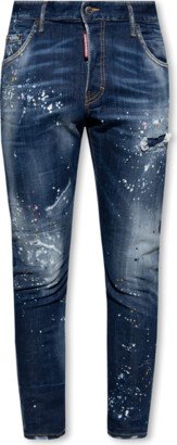 ‘Sexy Twist’ Jeans Navy - Blue