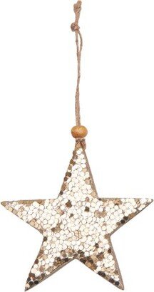 Gallerie II Sequin Golden Star Ornament