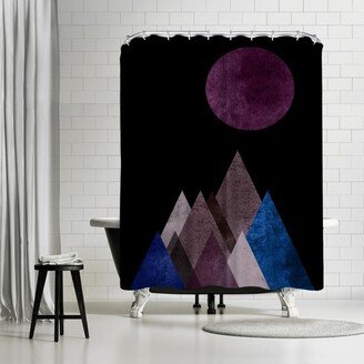 71 x 74 Shower Curtain, Geometric Art 41 by Pop Monica