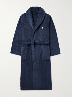 Logo-Embroidered Cotton-Terry Robe