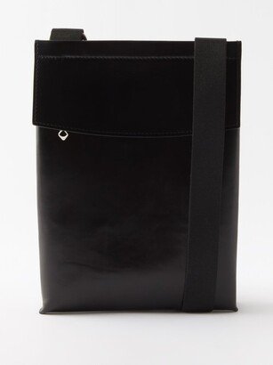 Pocket Leather Cross-body Bag