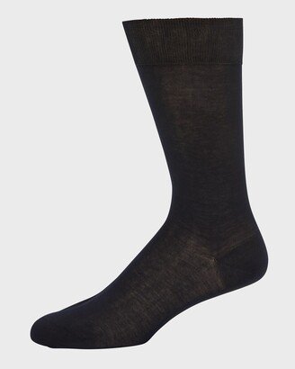 Bresciani Men's Knit Crew Socks