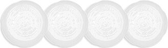 Pearl Melamine 4-Pc. Appetizer Plate Set