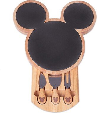 Mickey Mouse Wood & Slate Cheese Set