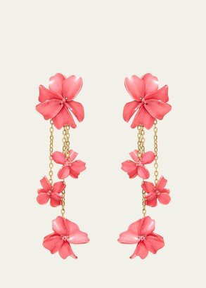 Floral Chandelier Earrings