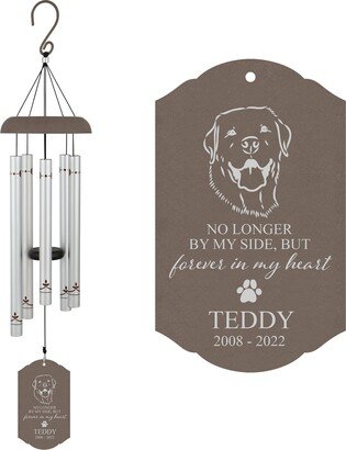 Golden Retriever Memorial Wind Chime | Gift Personalized Dog Sympathy Loss Of