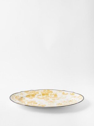 Herbarium Floral Porcelain Oval Tray