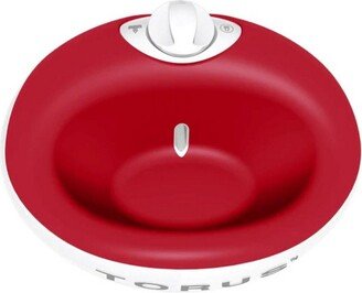 Torus Pet Torus Mini 1-Liter Automatic Dispenser Cordless Water Bowl for Dogs and Cats - Red