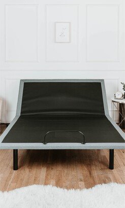 DECO OS5 Black and Grey Flex Head Queen Adjustable Bed Base With Head and Foot Position Adjustments