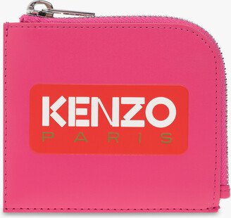 Leather Wallet - Pink-AC