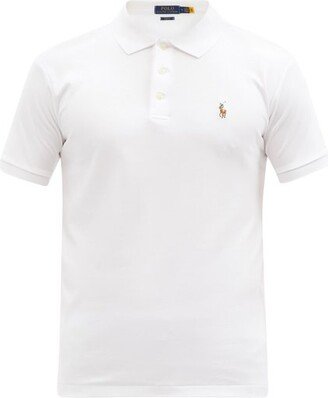 Pony-embroidered Cotton-piqué Polo Shirt