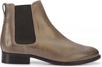 Carly Leather Chelsea Booties