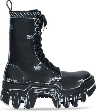 Bulldozer lace-up boots-AA