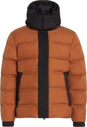 Padded Hooded Down Jacket-AG