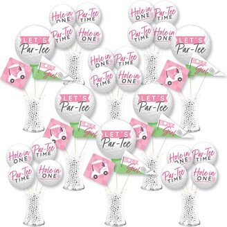 Big Dot Of Happiness Golf Girl Pink Birthday Party or Baby Shower Showstopper Table Toppers 35 Pc