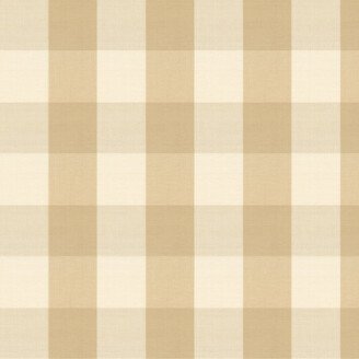 Buffalo Check Wheat Fabric by the Yard